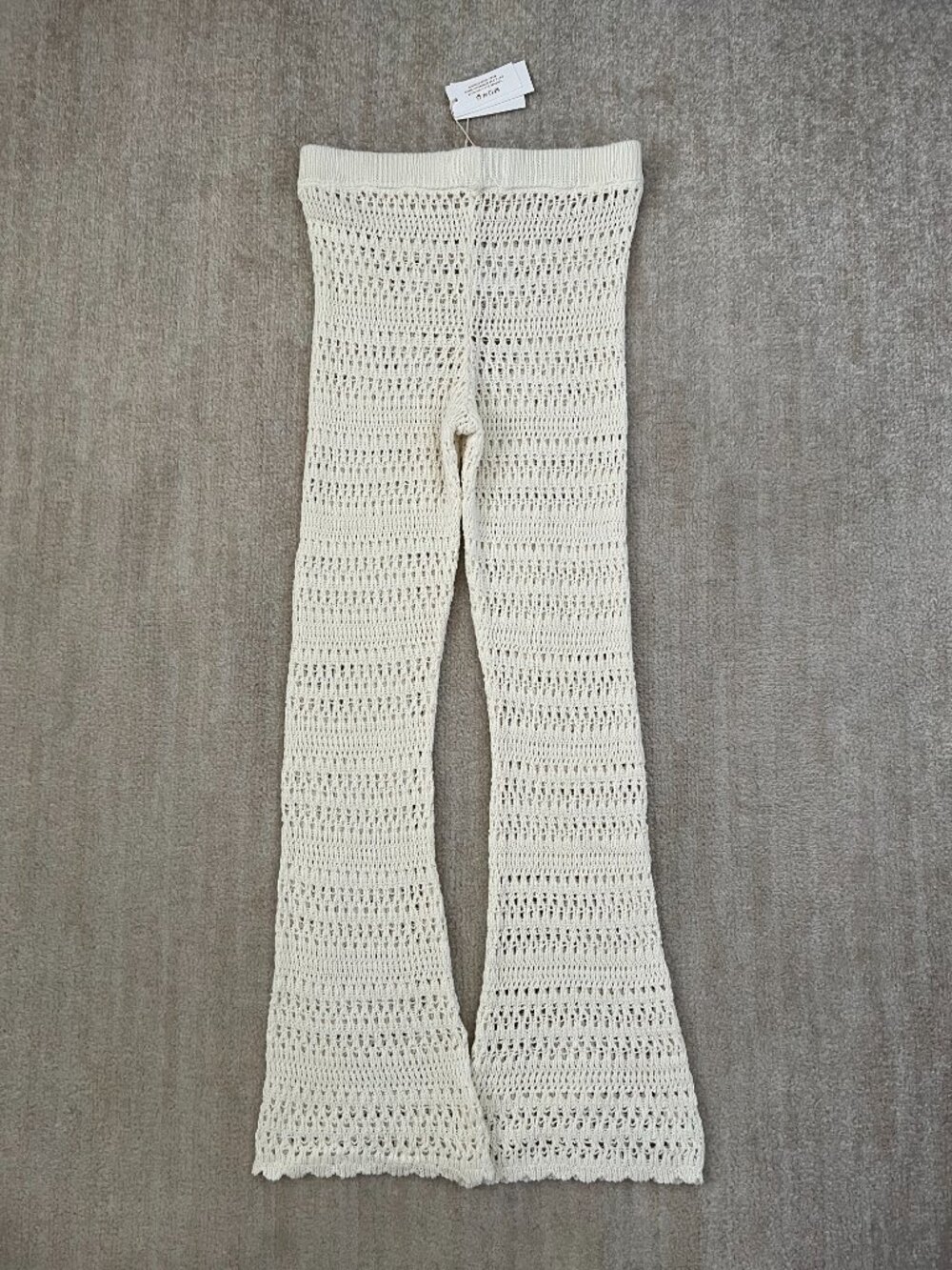 NWT L*Space Golden Hour Boho Cotton Swim Coverup Pants S - Picture 4 of 11